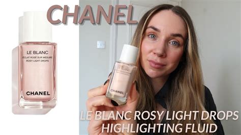 chanel rosy light drops review|channel lighting.